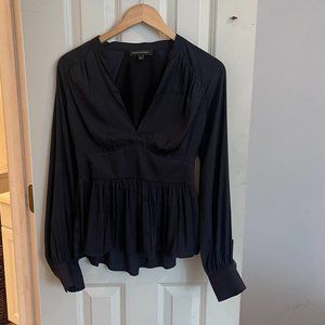 Banana Republic Black Blouse Size Small